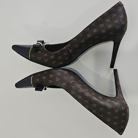 DKNY Brown  High Heel Pumps Size 8.5 - Picture 5 of 9